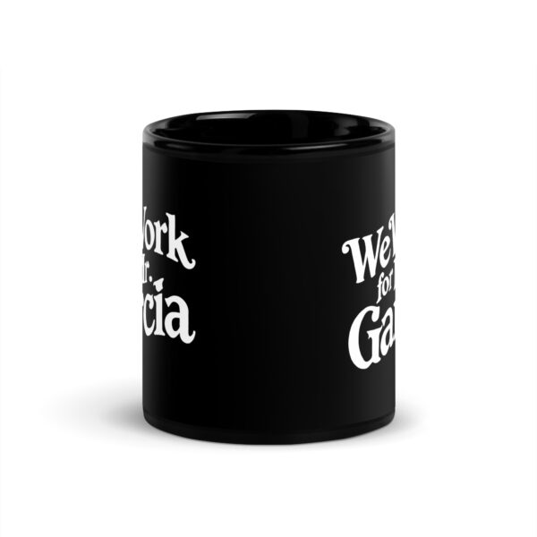 Black Glossy Mr Garcia Mug - Image 3