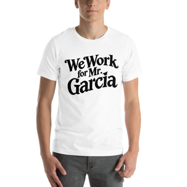 Mens tshirt Mr Garcia